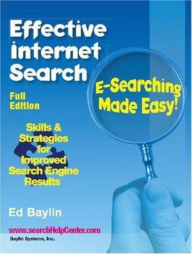 Tapa de Effective Internet Search