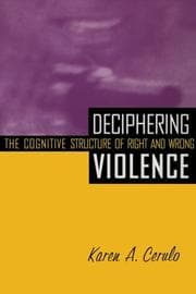 Tapa de Deciphering violence