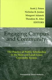Tapa de Engaging Campus and Community