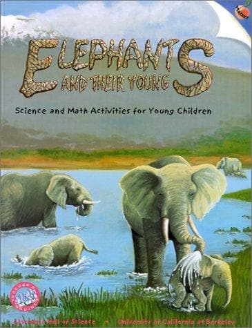 Tapa de Elephants and Their Young