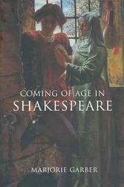 Tapa de Coming of age in Shakespeare