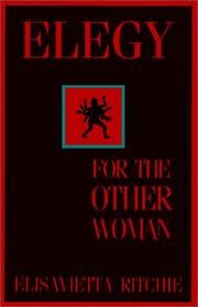 Tapa de Elegy for the Other Woman