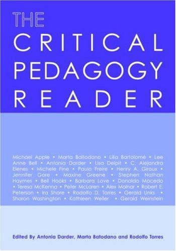 Tapa de The critical pedagogy reader