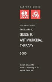 Tapa de The Sanford guide to antimicrobial therapy