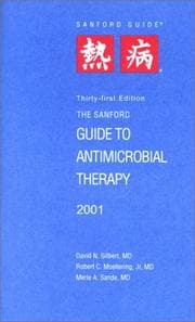 Tapa de Sanford Guide to Antimicrobial Therapy 2001