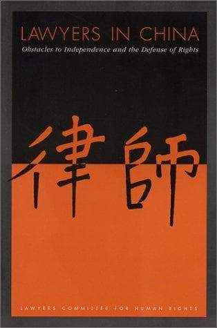 Tapa de Lawyers in China