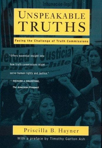 Tapa de Unspeakable truths