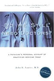 Tapa de Do We Still Need Doctors?