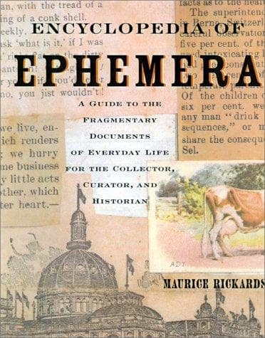 Tapa de The encyclopedia of ephemera