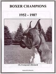 Tapa de Boxer Champions, 1952-1987