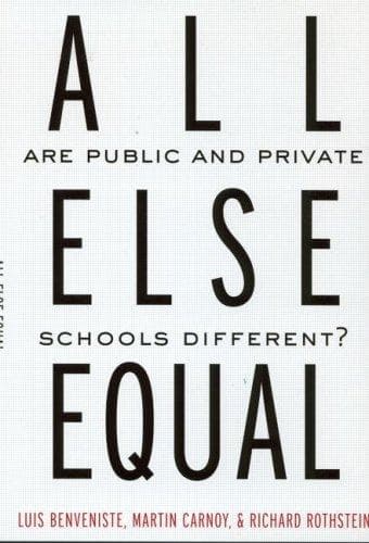Tapa de All Else Equal