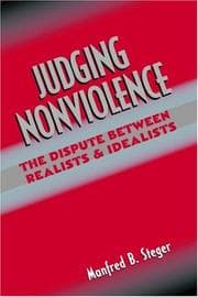 Tapa de Judging Nonviolence