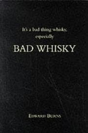 Tapa de It's a Bad Thing Whisky, Especially Bad Whisky