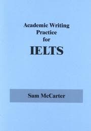 Tapa de Academic Writing Practice for IELTS