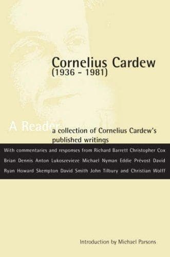 Tapa de Cornelius Cardew