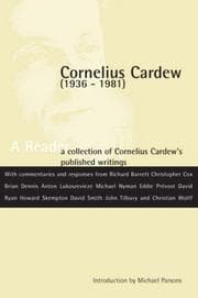Tapa de Cornelius Cardew