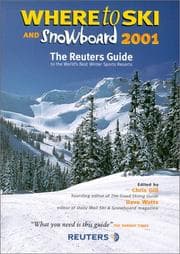 Tapa de Where to Ski and Snowboard 2001