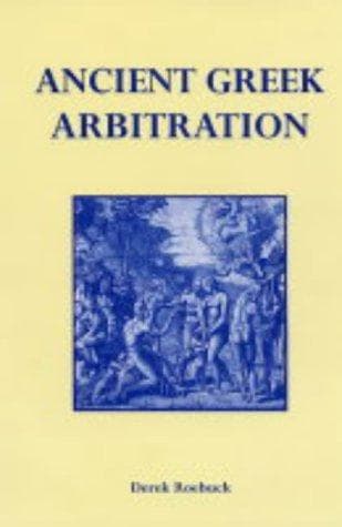Tapa de Ancient Greek Arbitration