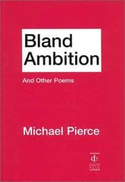 Tapa de Bland Ambition and Other Poems by Michael Pierce
