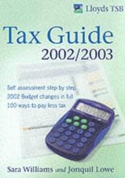 Tapa de Lloyds Tsb Tax Guide
