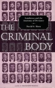 Tapa de The Criminal Body