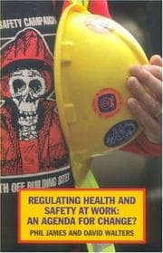 Tapa de Regulating Health and Safety at Work
