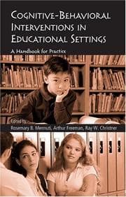Tapa de Cognitive-behavioral interventions in educational settings