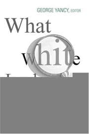 Tapa de What White Looks Like
