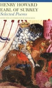 Tapa de Selected Poems of Henry Howard, Earl of Surrey (Fyfield Books)