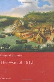 Tapa de The War of 1812 / Carl Benn