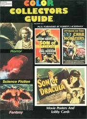 Tapa de Horror, Science Fiction, Fantasy Movie Posters & Lobby Cards (Color Collector's Guide)