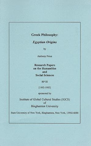 Tapa de Greek Philosophy