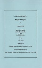 Tapa de Greek Philosophy