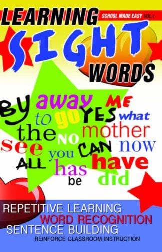 Tapa de Learning Sight Words with Ease