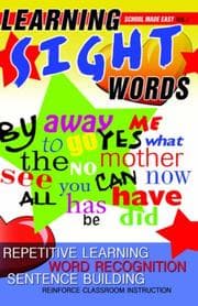Tapa de Learning Sight Words with Ease