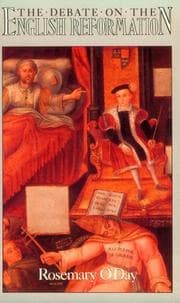 Tapa de The debate on the English Reformation