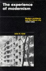 Tapa de The Experience of Modernism
