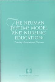 Tapa de The Neuman Systems Model and Nursing Education