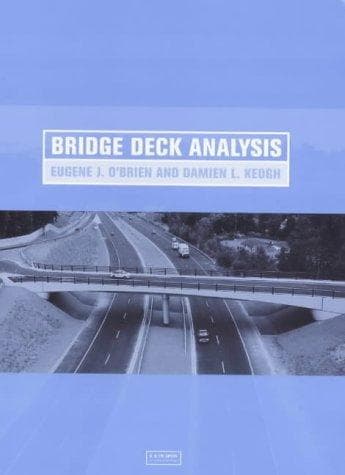 Tapa de Bridge deck analysis