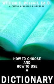 Tapa de How to Choose and How to Use a Dictionary (Family Learning Guidebook)
