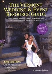 Tapa de Vermont Wedding & Event Resource Guide