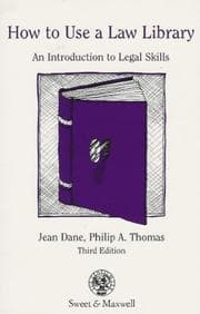 Tapa de How to use a law library