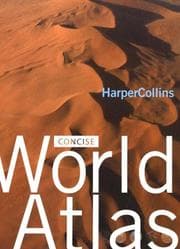 Tapa de HarperCollins Concise World Atlas