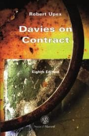 Tapa de Davies on contract