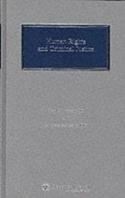 Tapa de Human rights and criminal justice
