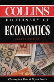 Tapa de Collins dictionary of economics
