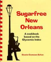 Tapa de Sugarfree New Orleans, A cookbook based on the Glycemic Index