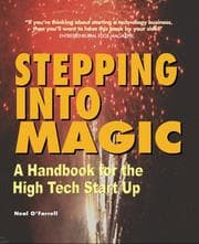 Tapa de Stepping Into Magic - A Handbook For The High Tech Start-Up