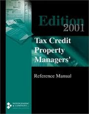 Tapa de Tax Credit Property Managers' Reference Manual