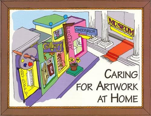 Tapa de Caring for Artwork at Home